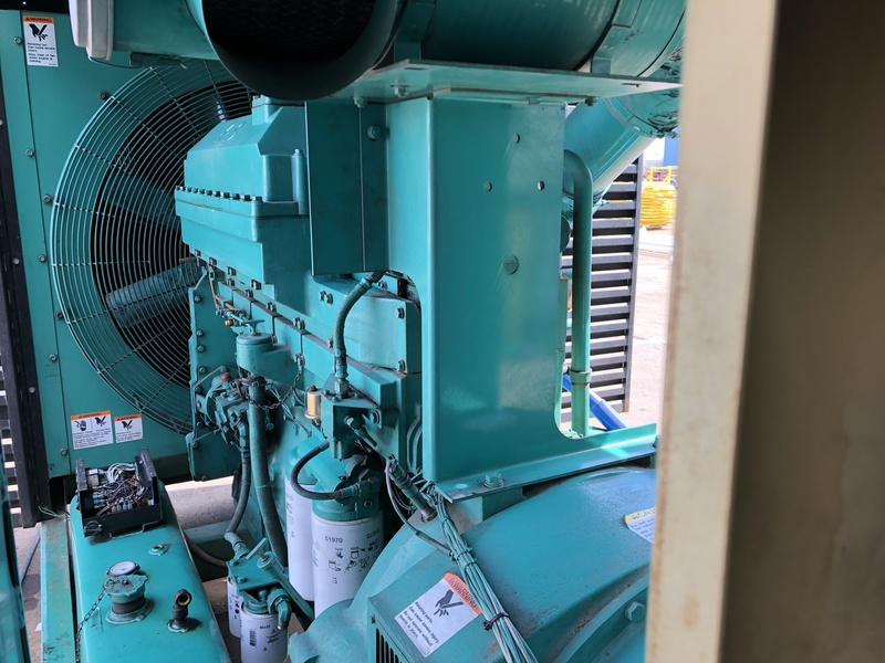 Used Cummins DFEC KTA19-G3 Diesel Generator, 1095 Hrs