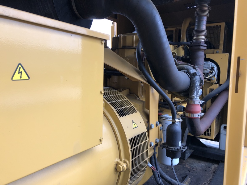 Used Caterpillar D200P4 Diesel Generator, 2130 Hrs