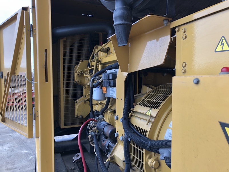 Used Caterpillar D200P4 Diesel Generator, 2130 Hrs