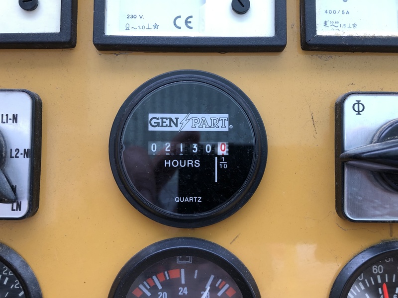 Used Caterpillar D200P4 Diesel Generator, 2130 Hrs
