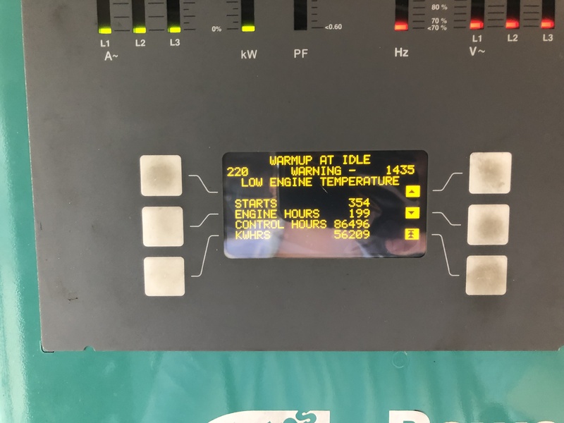 Used Cummins DQGAB Diesel Generator, 198 Hrs, EPA Tier 2