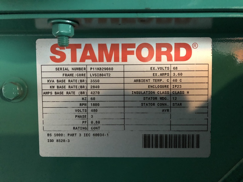 Used Cummins DQLE Diesel Generator, 112 Hrs, EPA Tier 2