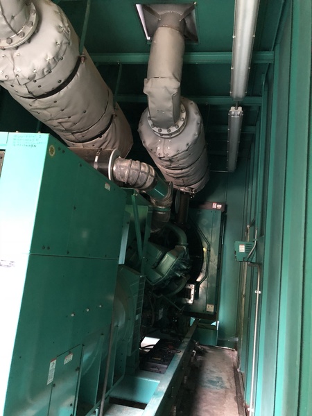 Used Cummins 1500DFMB Diesel Generator, 124 Hrs