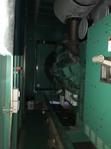 Used Cummins 1500DFMB Diesel Generator, 124 Hrs