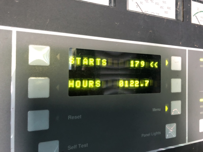 Used Cummins 1500DFMB Diesel Generator, 124 Hrs