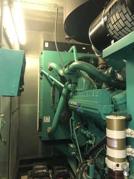 Used Cummins DFHD, QST30-G5 Diesel Generator, 475 Hrs