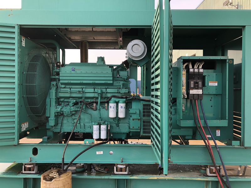 Used Cummins DFED KTA19-G4 Diesel Generator, 70 Hrs