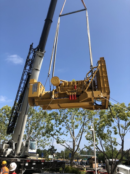 Used Caterpillar 3512 Diesel Generator, 370 Hrs