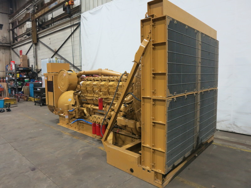 Used Caterpillar 3512 Diesel Generator, 370 Hrs