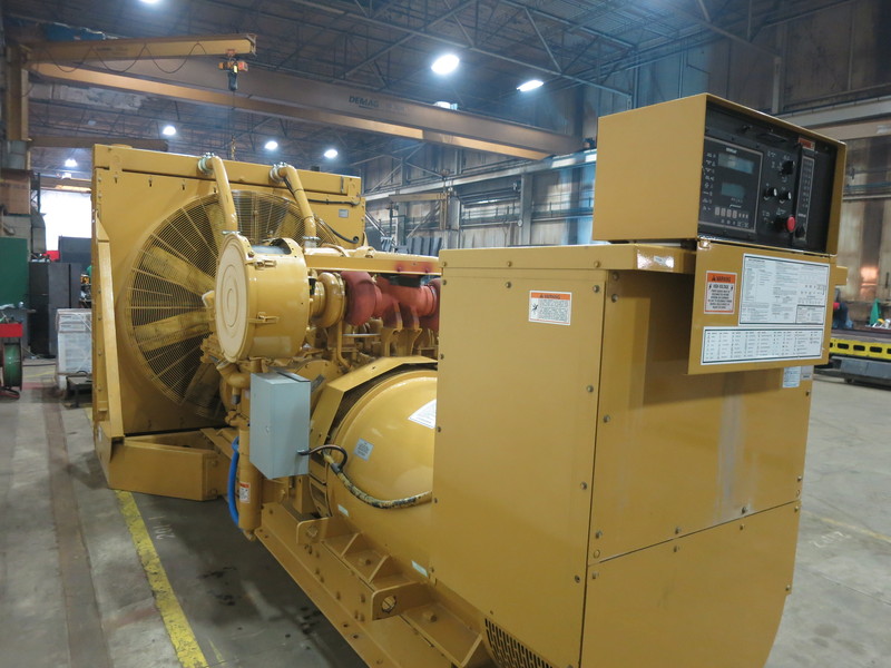 Used Caterpillar 3512 Diesel Generator, 370 Hrs
