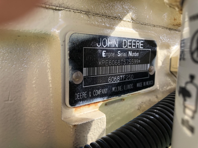 Used Kohler 125REOZJB Diesel Generator, 284 Hrs