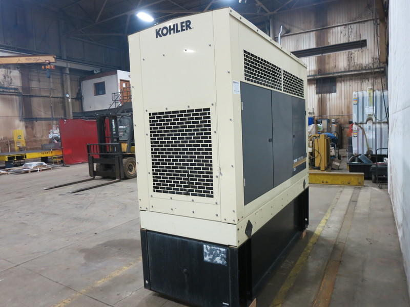 Used Kohler 125REOZJB Diesel Generator, 284 Hrs
