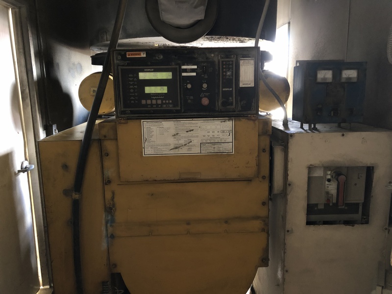 Used Caterpillar 3412 Portable Diesel Generator 7707 Hrs