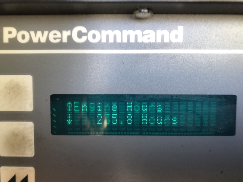 Used Cummins DFEH QSX15-G9 NR2 Diesel Generator 235 Hrs EPA Tier 2