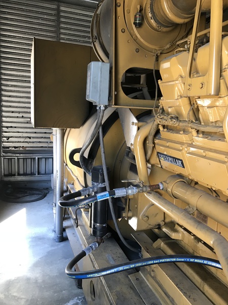 Used Caterpillar 3516B Diesel Generator, 1802 Hrs 12470V or 13200V or 13800V