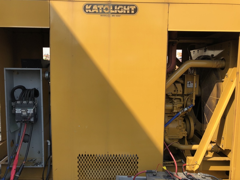Used Katolight / Cummins GTA855B Natural Gas Generator, 195 Hrs
