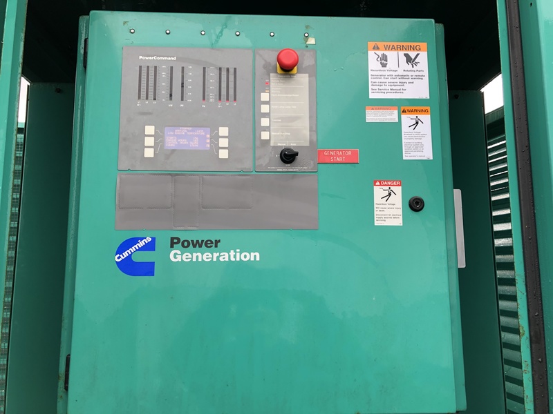 Used Cummins DFEK QSX15-G9 Portable Diesel Generator 103 Hrs
