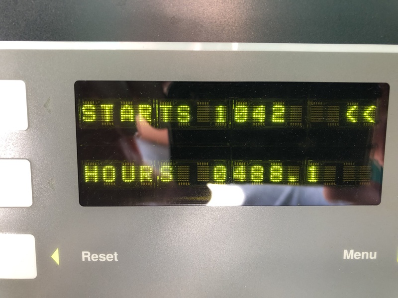 Used Cummins DFAA Diesel Generator, 488 Hrs