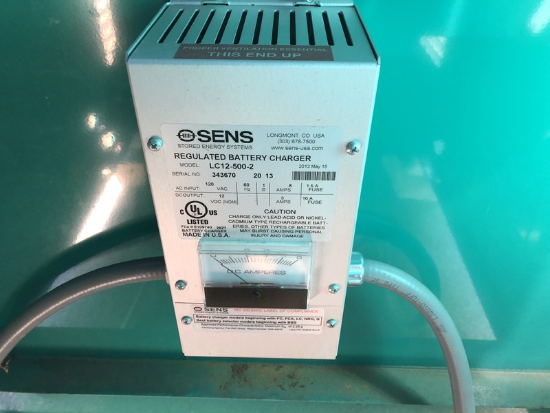 Used Cummins GGHH Natural Gas Generator, 54 Hrs, EPA Certified