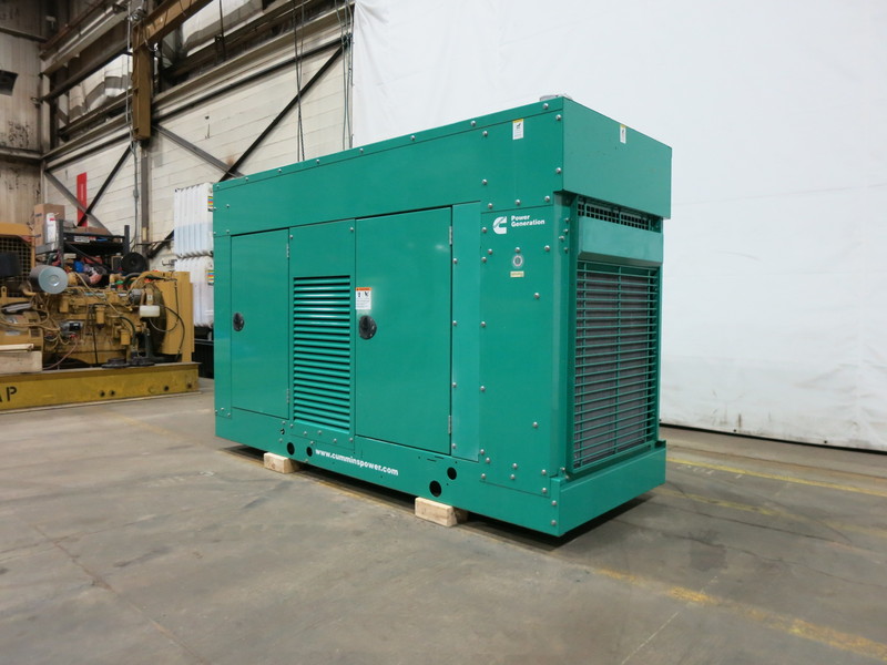 Used Cummins GGHH Natural Gas Generator, 47 Hrs, EPA Certified