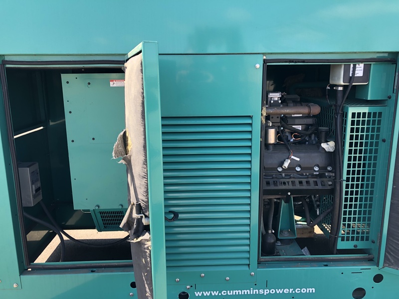 Used Cummins GGHH Natural Gas Generator, 47 Hrs, EPA Certified