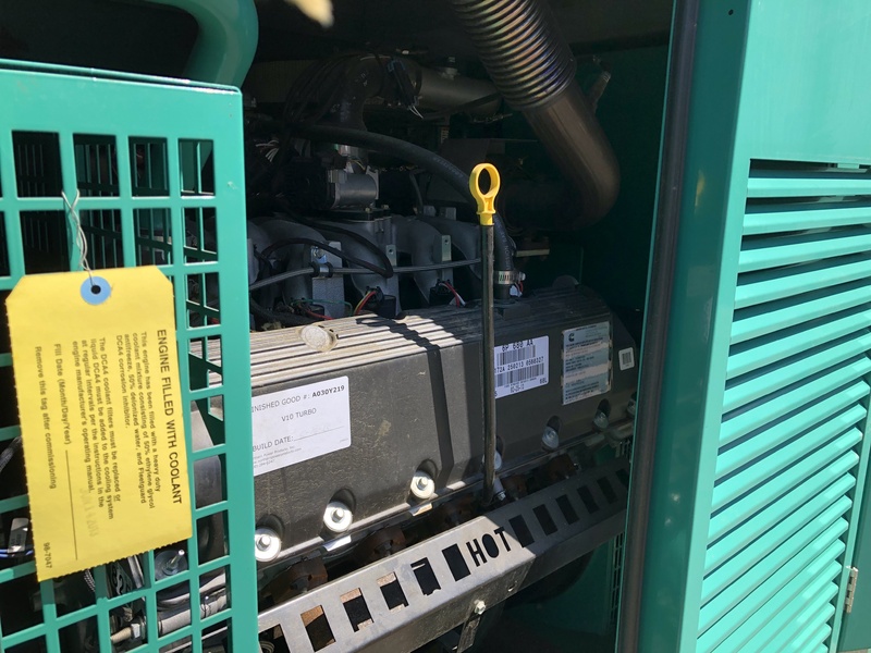 Used Cummins GGHH Natural Gas Generator, 47 Hrs, EPA Certified