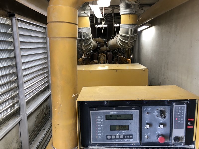 Used Caterpillar Portable 3516 Diesel Generator, 9342 Hrs