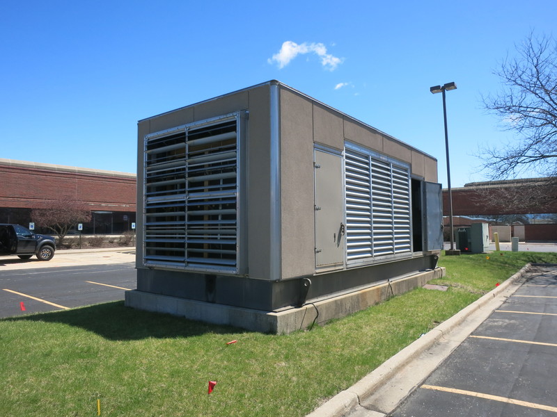 Used Caterpillar 3512 Diesel Generator, 1043 Hrs