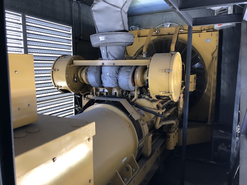 Used Caterpillar 3512 Diesel Generator, 1043 Hrs