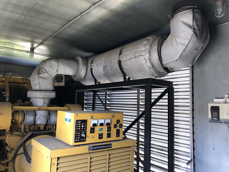 Used Caterpillar 3512 Diesel Generator, 1043 Hrs