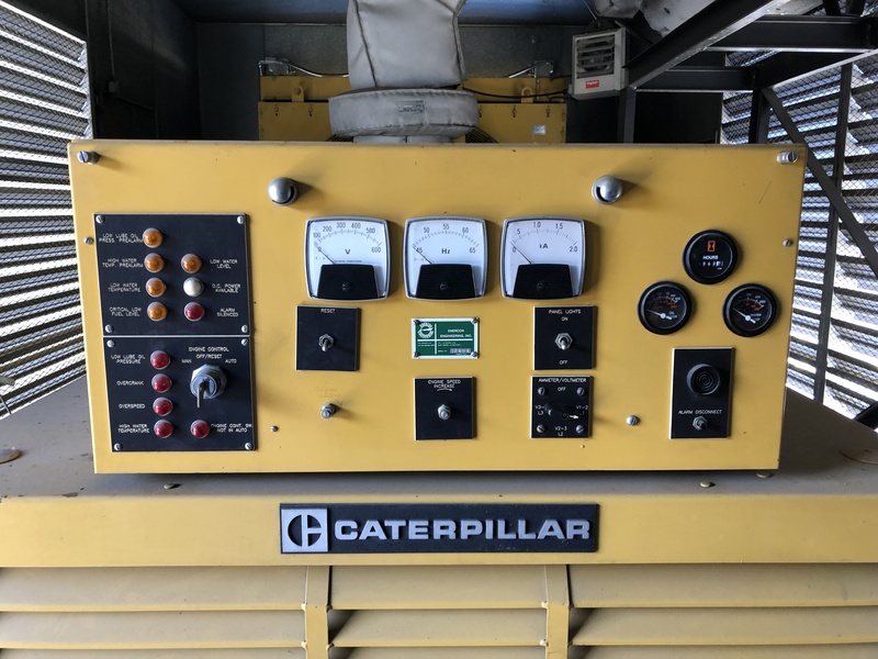 Used Caterpillar 3512 Diesel Generator, 1043 Hrs