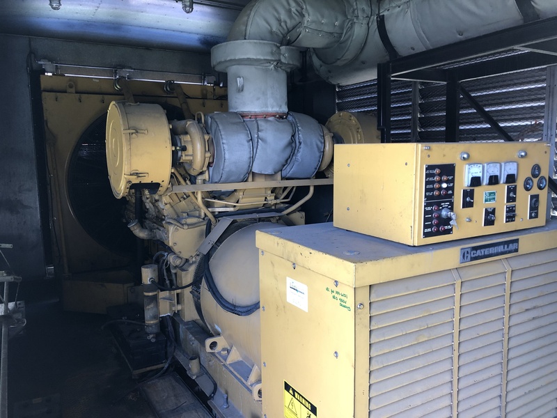 Used Caterpillar 3512 Diesel Generator, 1049 Hrs
