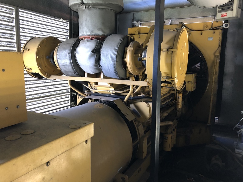 Used Caterpillar 3512 Diesel Generator, 1049 Hrs