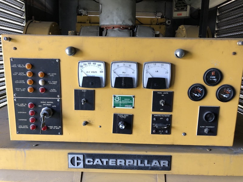 Used Caterpillar 3512 Diesel Generator, 1049 Hrs