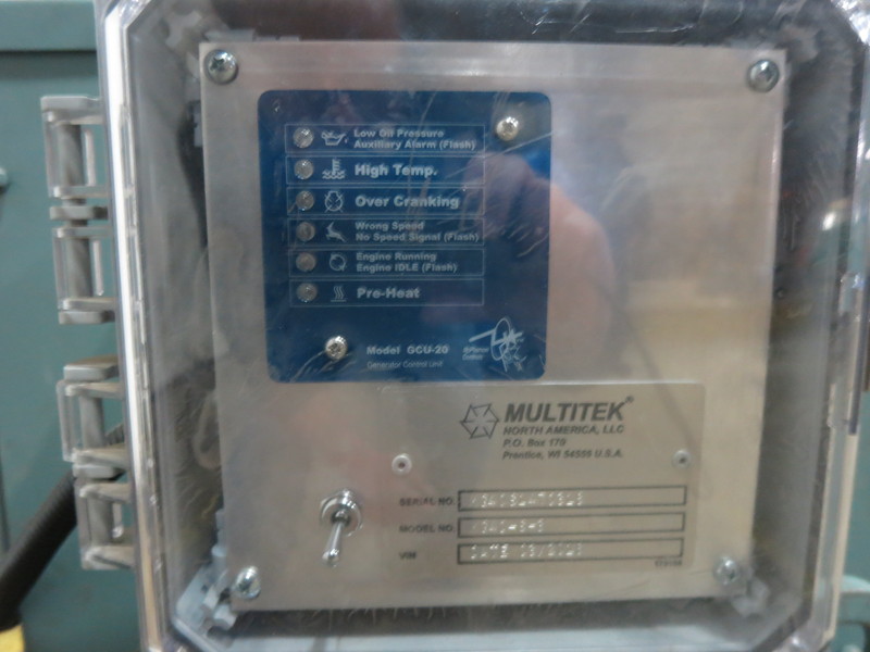 New Multitek MG40 John Deere 4045TF285 Diesel Generator, EPA Tier 3 TPEM Flex