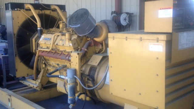 Used Caterpillar 3412 Diesel Generator, 1640 Hrs
