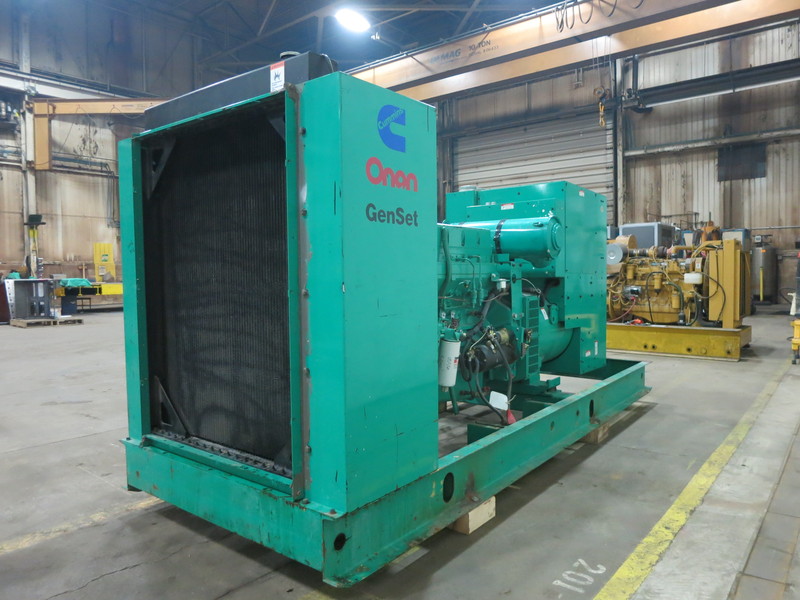 Used Cummins DFAC Diesel Generator, 44 Hrs