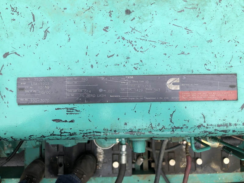 Used Cummins DFAC Diesel Generator, 44 Hrs