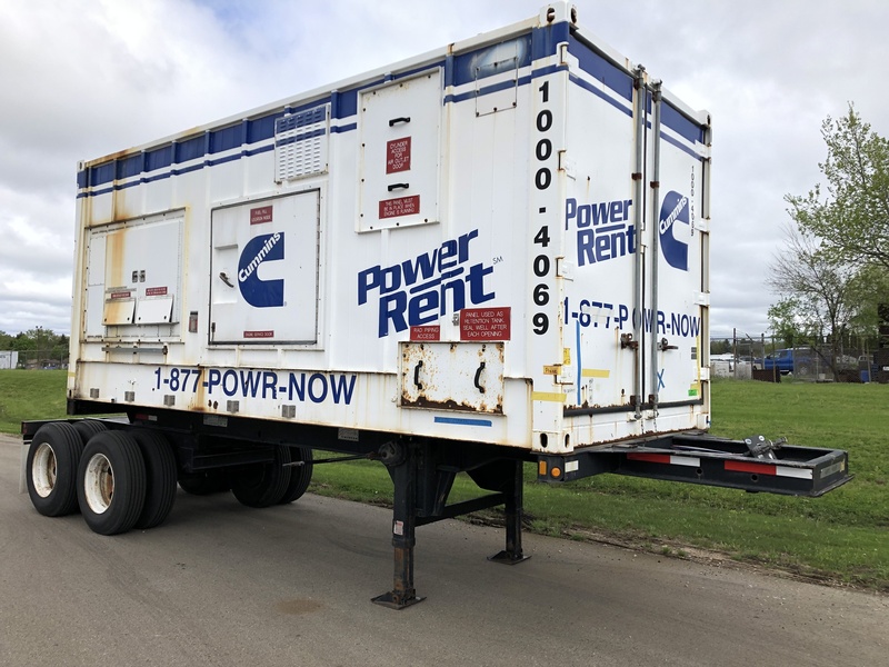 Used Cummins 1000DFHD Rental Grade Diesel Generator, 11,301 Hrs