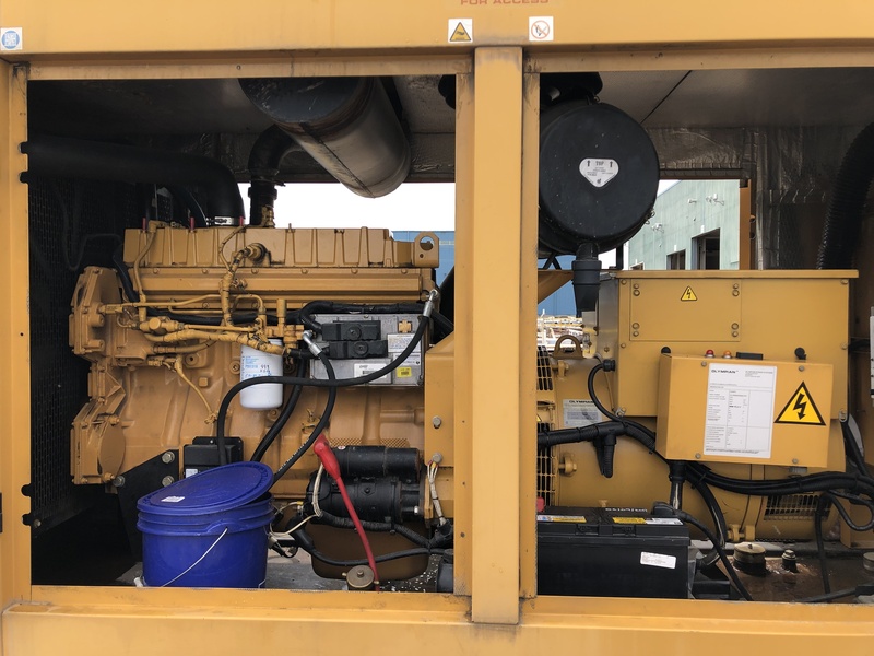 Used Caterpillar D200P3 Diesel Generator, 1008 Hrs
