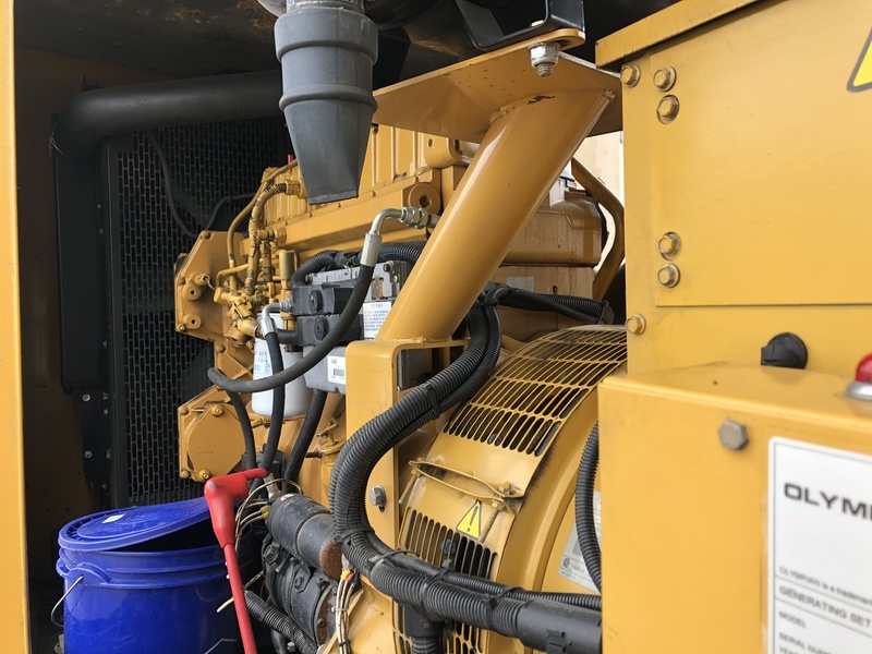 Used Caterpillar D200P3 Diesel Generator, 1008 Hrs