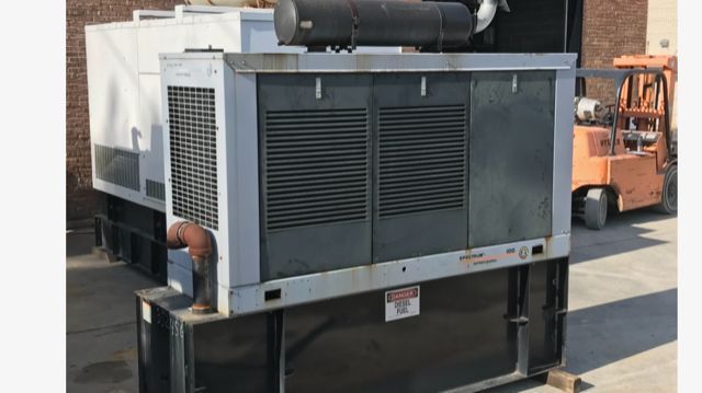 Used Detroit Diesel 100DSEJ Diesel Generator 854 Hrs