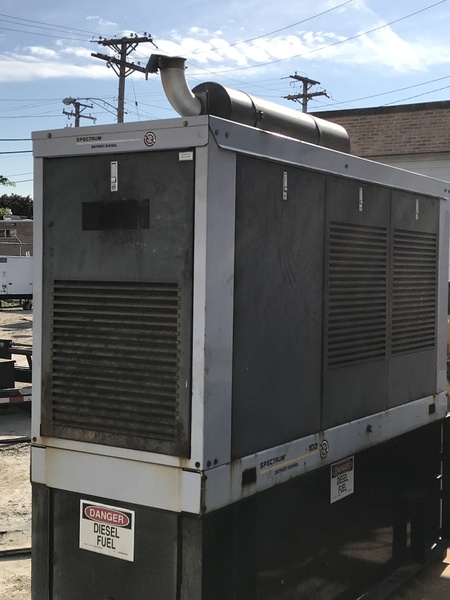 Used Detroit Diesel 100DSEJ Diesel Generator 854 Hrs