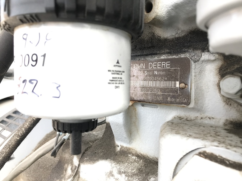 Used Detroit Diesel 100DSEJ Diesel Generator 854 Hrs