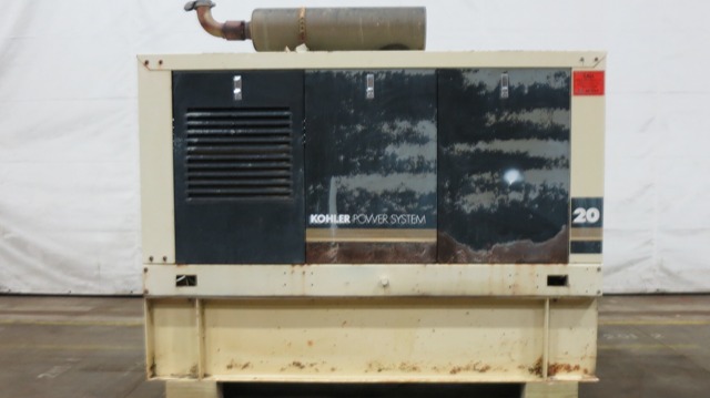 Used Kohler 20ROZJ81 Diesel Generator, 377 Hrs