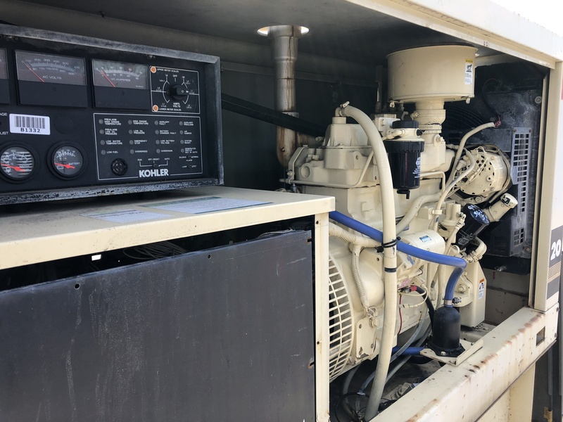 Used Kohler 20ROZJ81 Diesel Generator, 377 Hrs