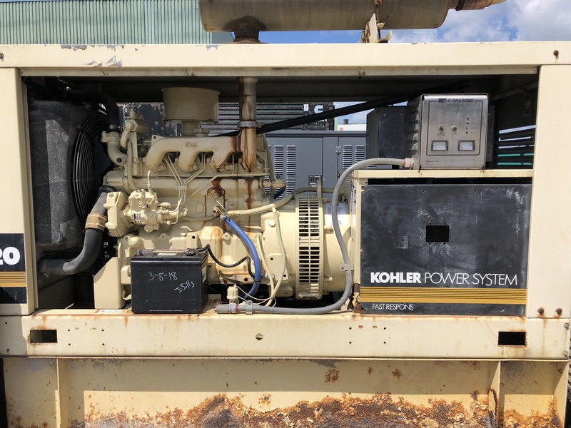 Used Kohler 20ROZJ81 Diesel Generator, 377 Hrs