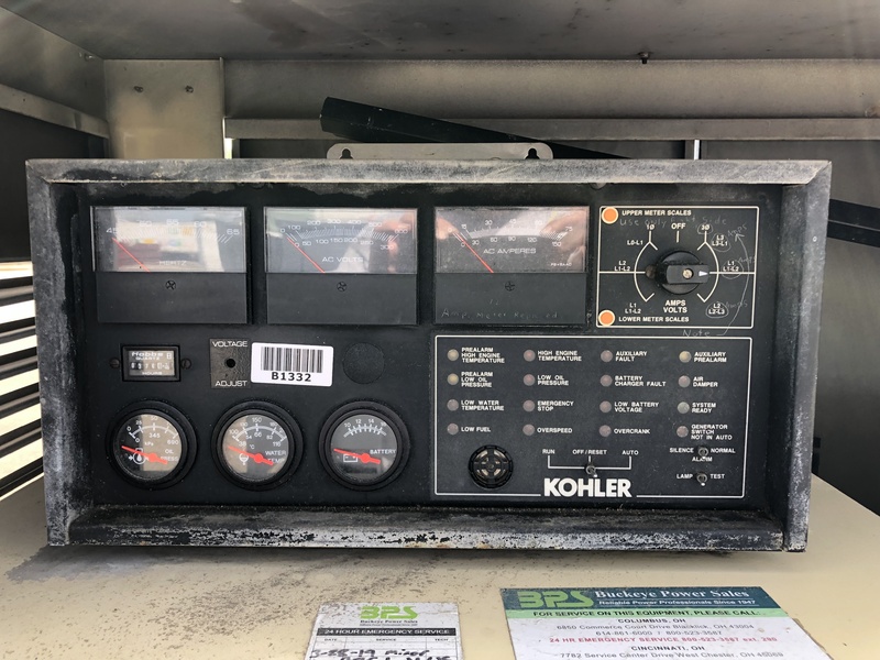 Used Kohler 20ROZJ81 Diesel Generator, 377 Hrs