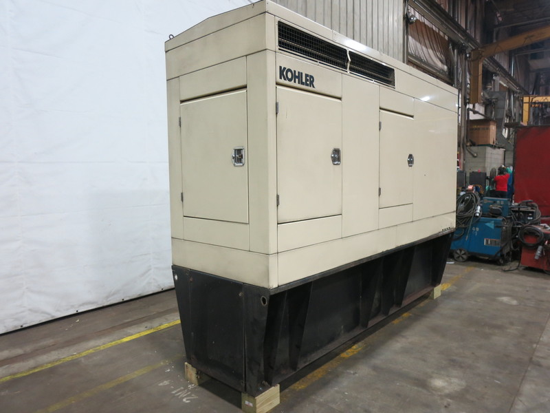 Used Kohler 100R0ZJ Diesel Generator, 682 Hrs