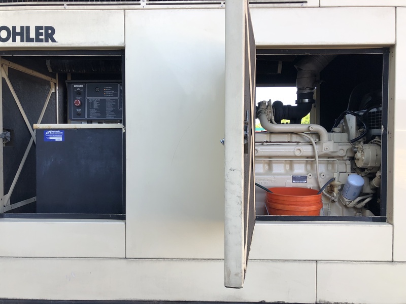 Used Kohler 100R0ZJ Diesel Generator, 682 Hrs